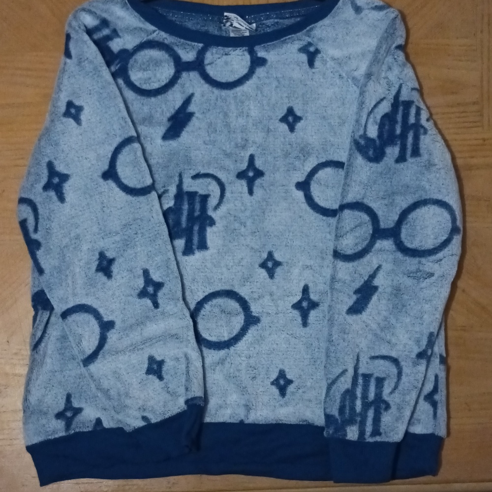 Fuzzy Harry Potter Pajama Top